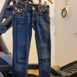 True Religion women’s low rise jeans